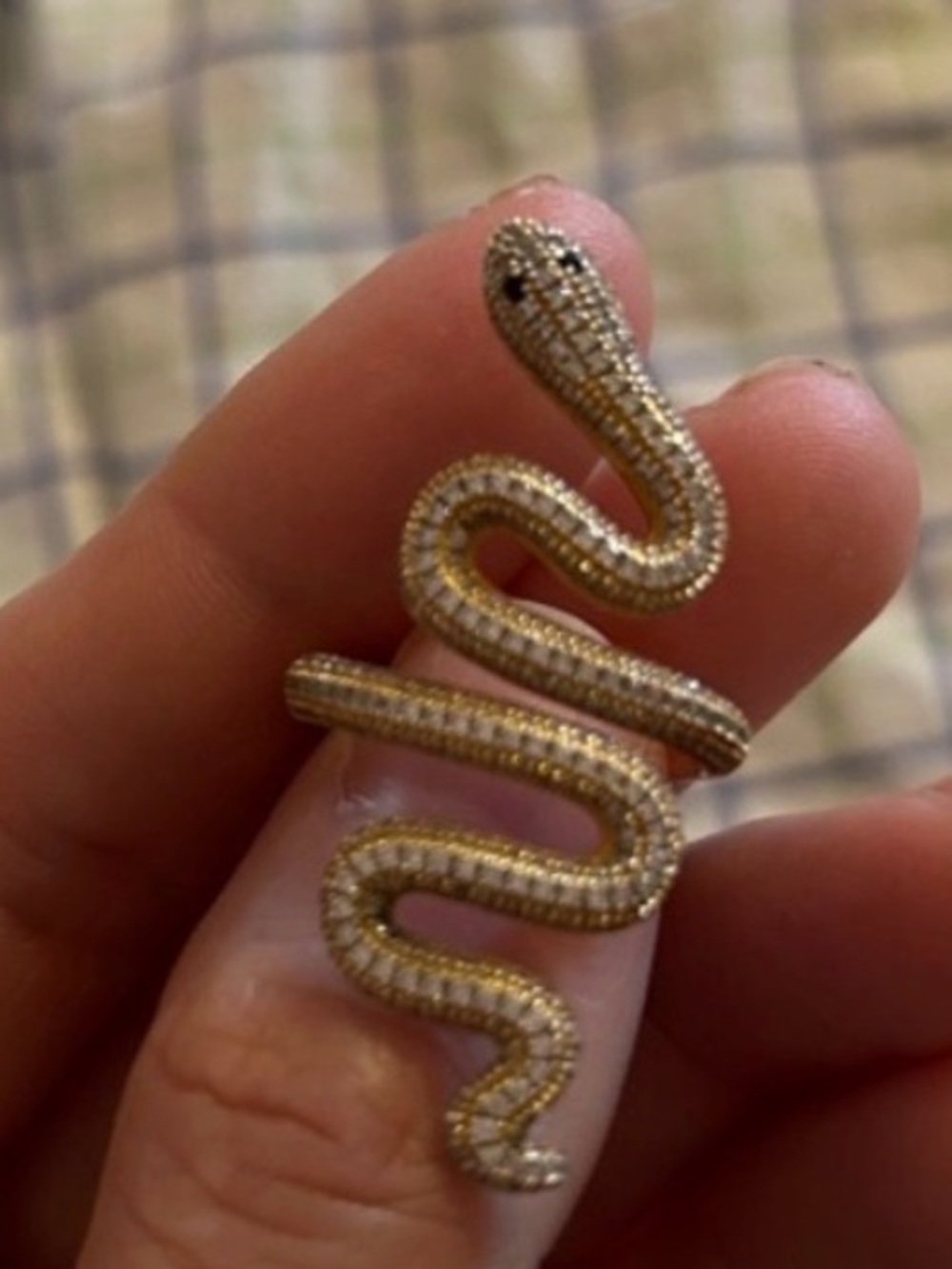 Taylor Swift official reputation snake ring